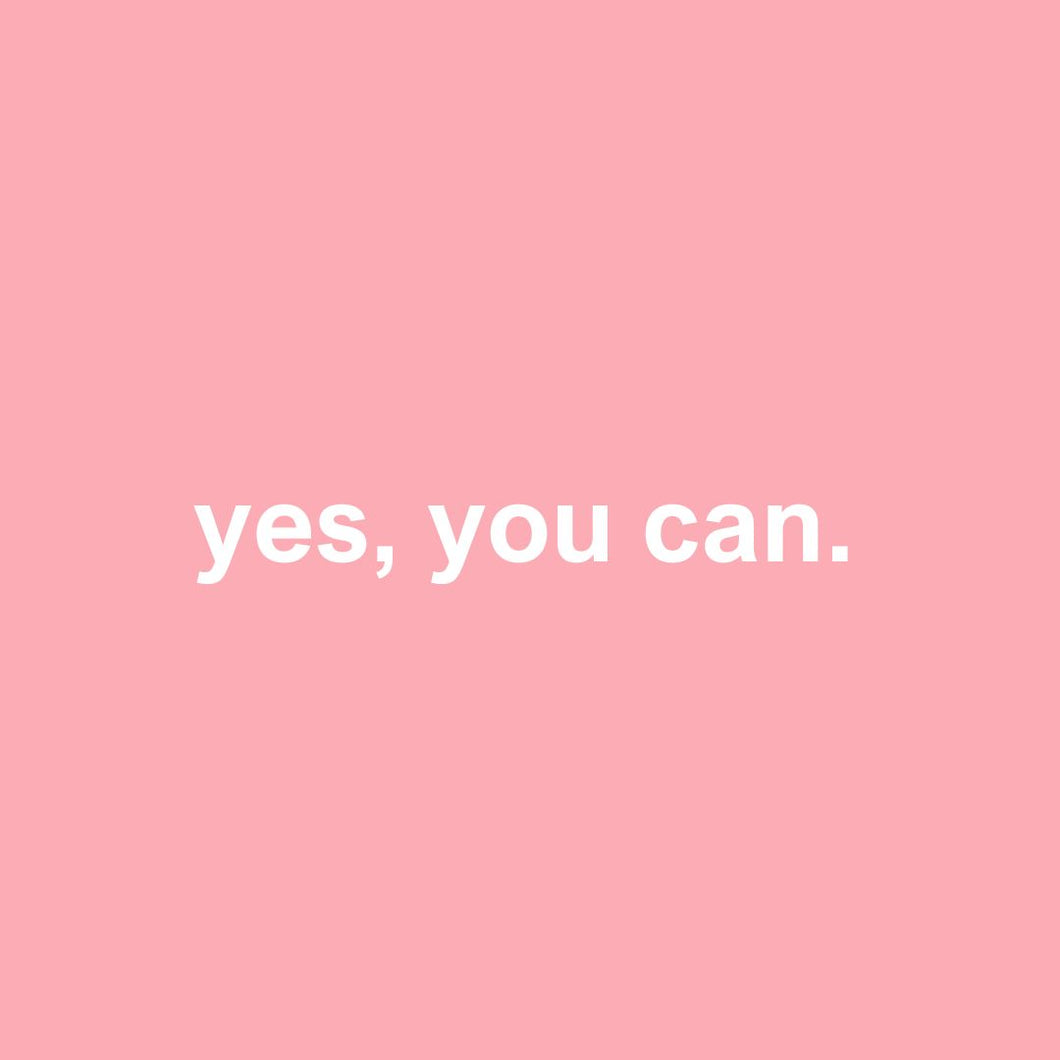 yes, you can.