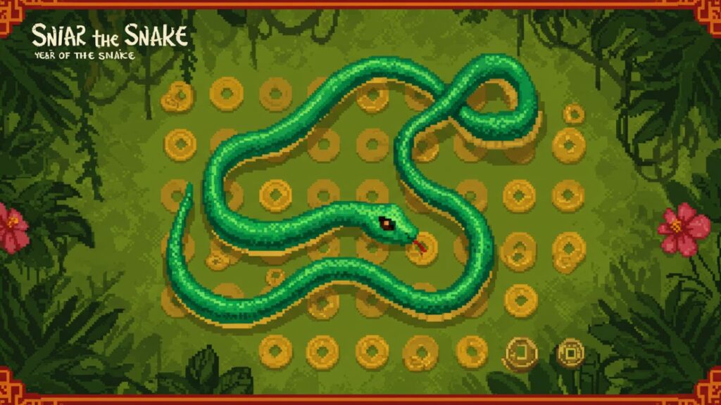 year of the snake google game